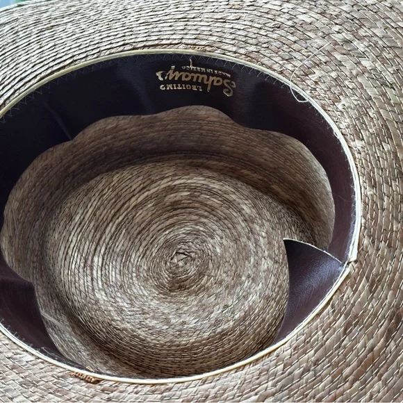 Sahuayo Legitimo straw hat size 59 or 7 3/8 - Picture 8 of 8